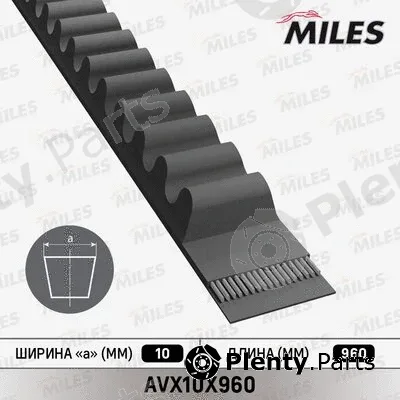 Miles AVX10X960 — V-Belt