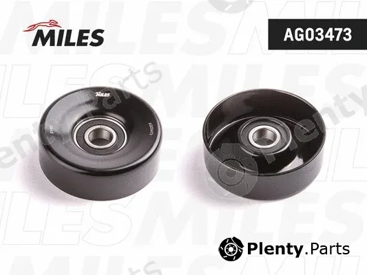 Miles AG03473 — Deflection/Guide Pulley, V-ribbed belt