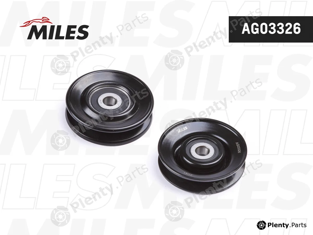 Miles AG03326 — Deflection/Guide Pulley, V-belt
