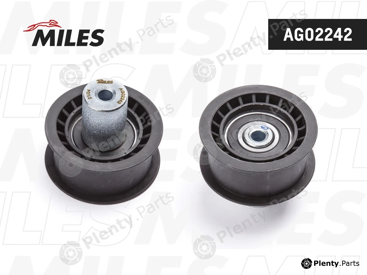 Miles AG02242 — Deflection/Guide Pulley, timing belt