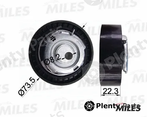 Miles AG02005 — Tensioner Pulley, timing belt