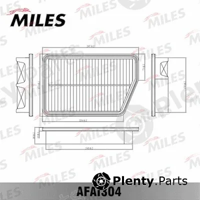Miles AFAI304 — Air Filter