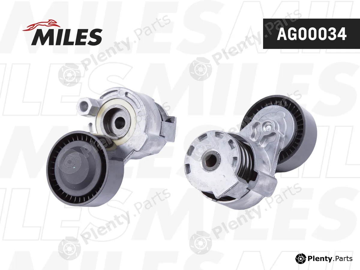 Miles AG00034 — Belt Tensioner, V-ribbed belt