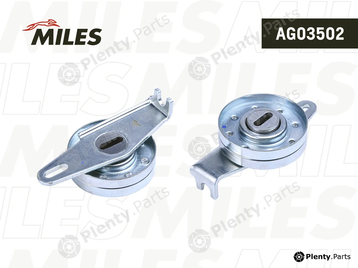 Miles AG03502 — Tensioner Pulley, V-ribbed belt