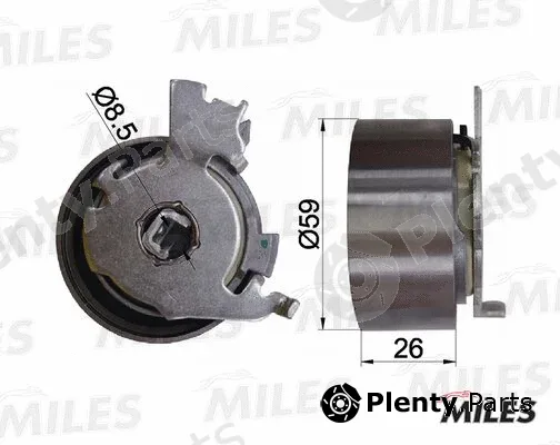 Miles AG02062 — Tensioner Pulley, timing belt