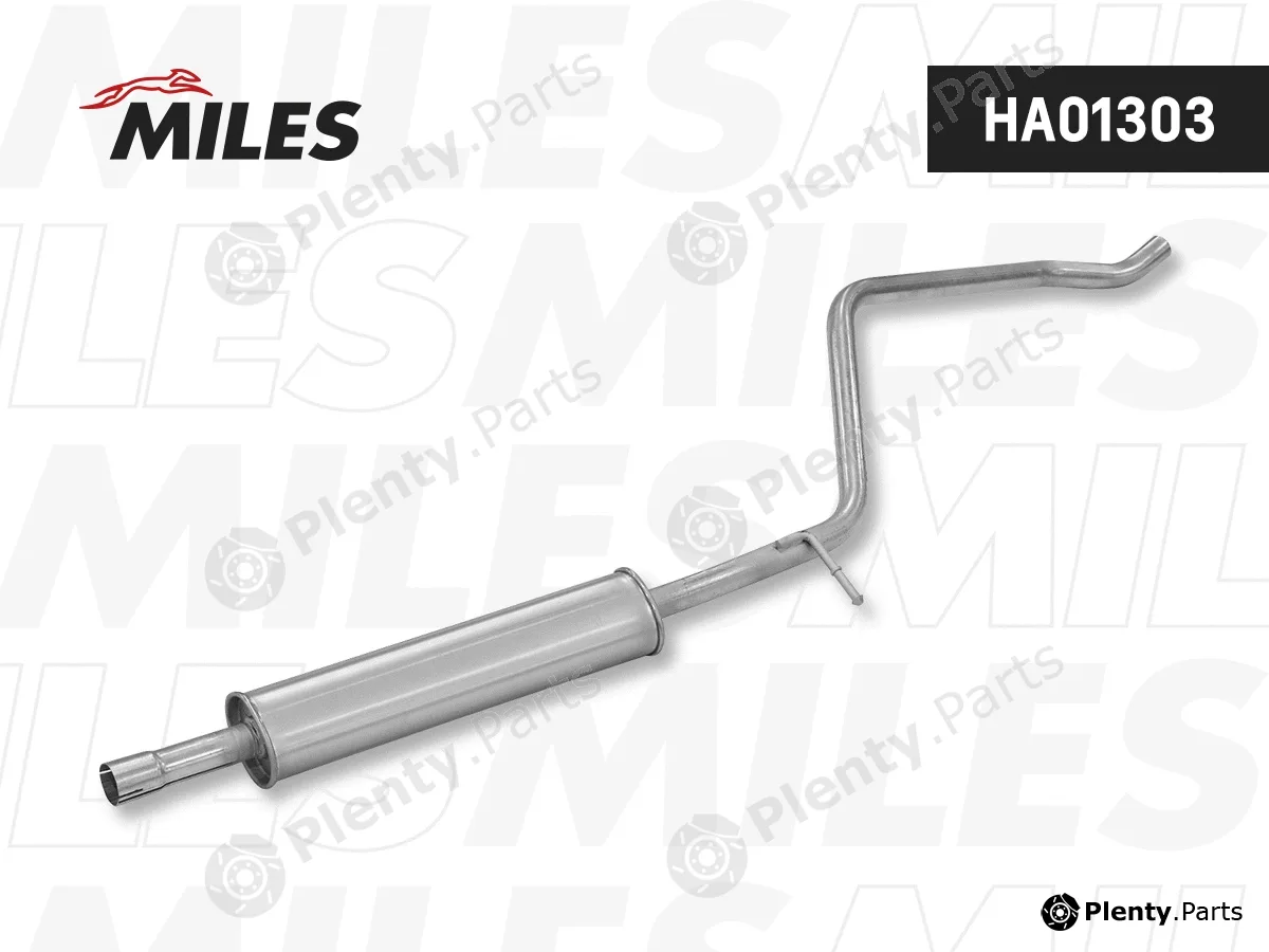 Miles HA01303 — Centre Muffler