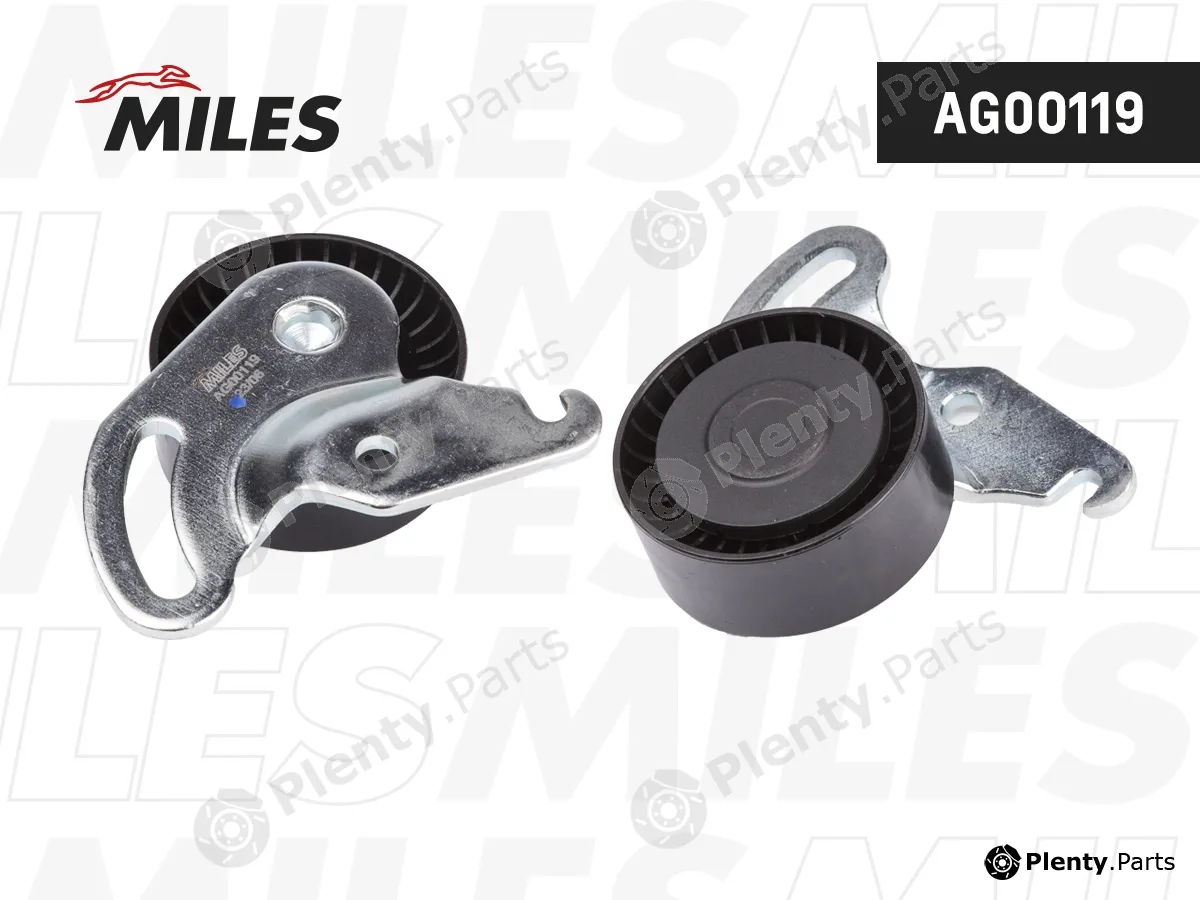 Miles AG00119 — Tensioner Pulley, V-ribbed belt