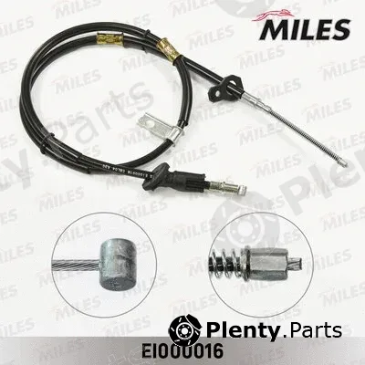 Miles EI000016 — Cable Pull, parking brake