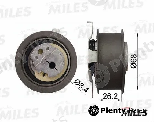 Miles AG02045 — Tensioner Pulley, timing belt