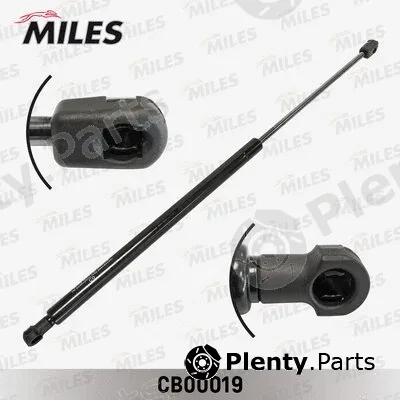 Miles CB00019 — Gas Spring, boot/cargo area