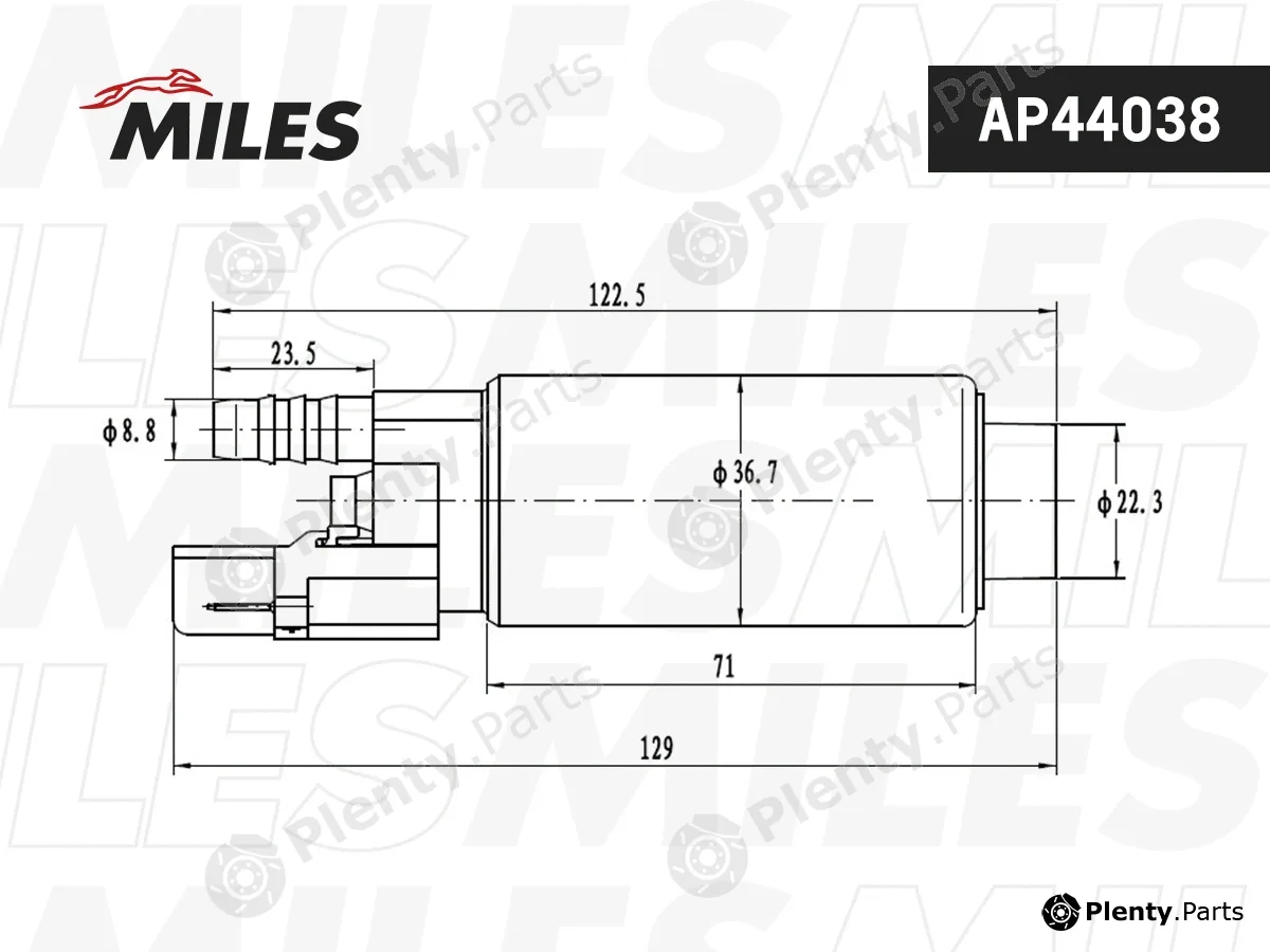 Miles AP44038 — Fuel Pump