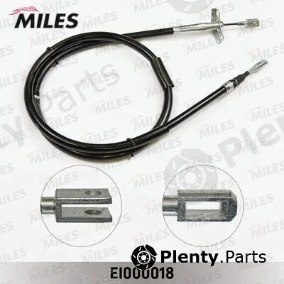 Miles EI000018 — Cable Pull, parking brake