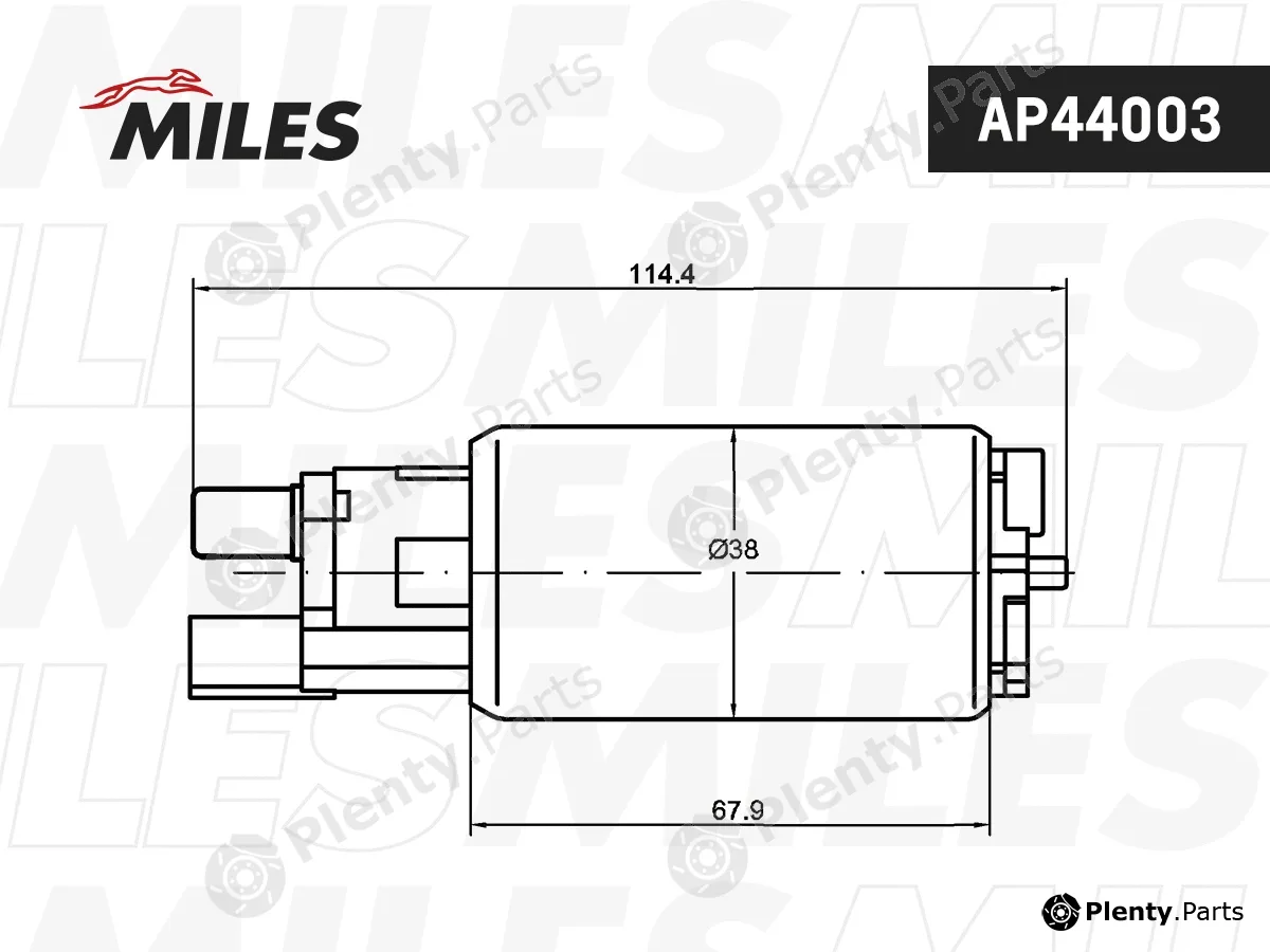 Miles AP44003 — Fuel Pump