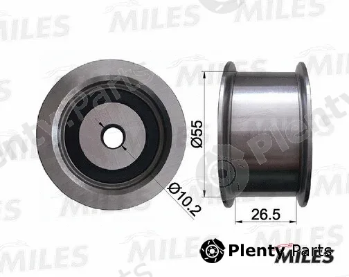 Miles AG02067 — Deflection/Guide Pulley, timing belt