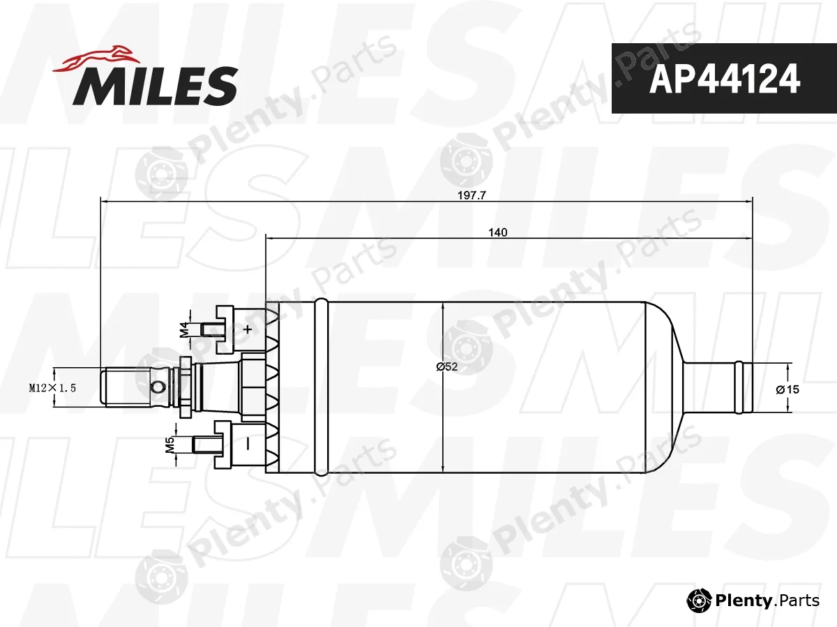 Miles AP44124 — Fuel Pump