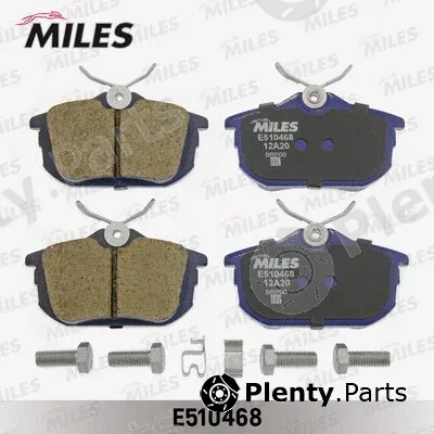 Miles E510468 — Brake Pad Set, disc brake