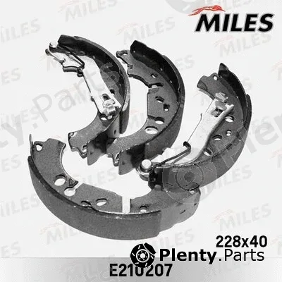 Miles E210207 — Brake Shoe Set