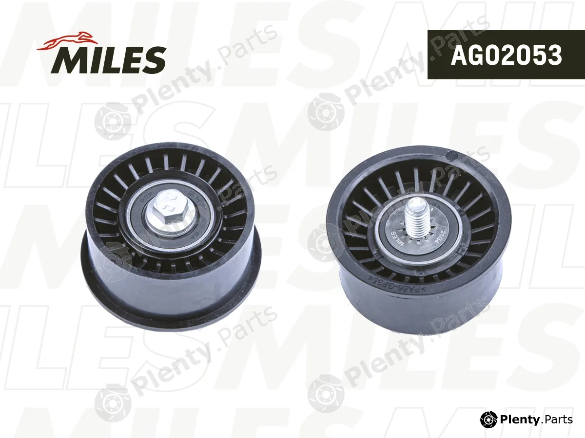 Miles AG02053 — Deflection/Guide Pulley, timing belt