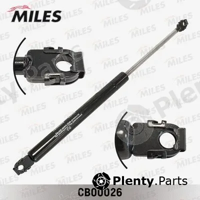 Miles CB00026 — Gas Spring, boot/cargo area