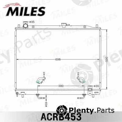 Miles ACRB453 — Radiator, engine cooling
