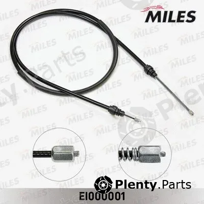 Miles EI000001 — Cable Pull, parking brake