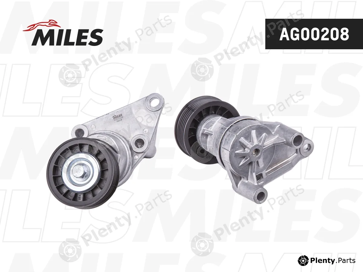 Miles AG00208 — Tensioner Pulley, V-ribbed belt
