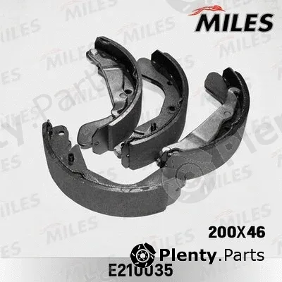 Miles E210035 — Brake Shoe Set