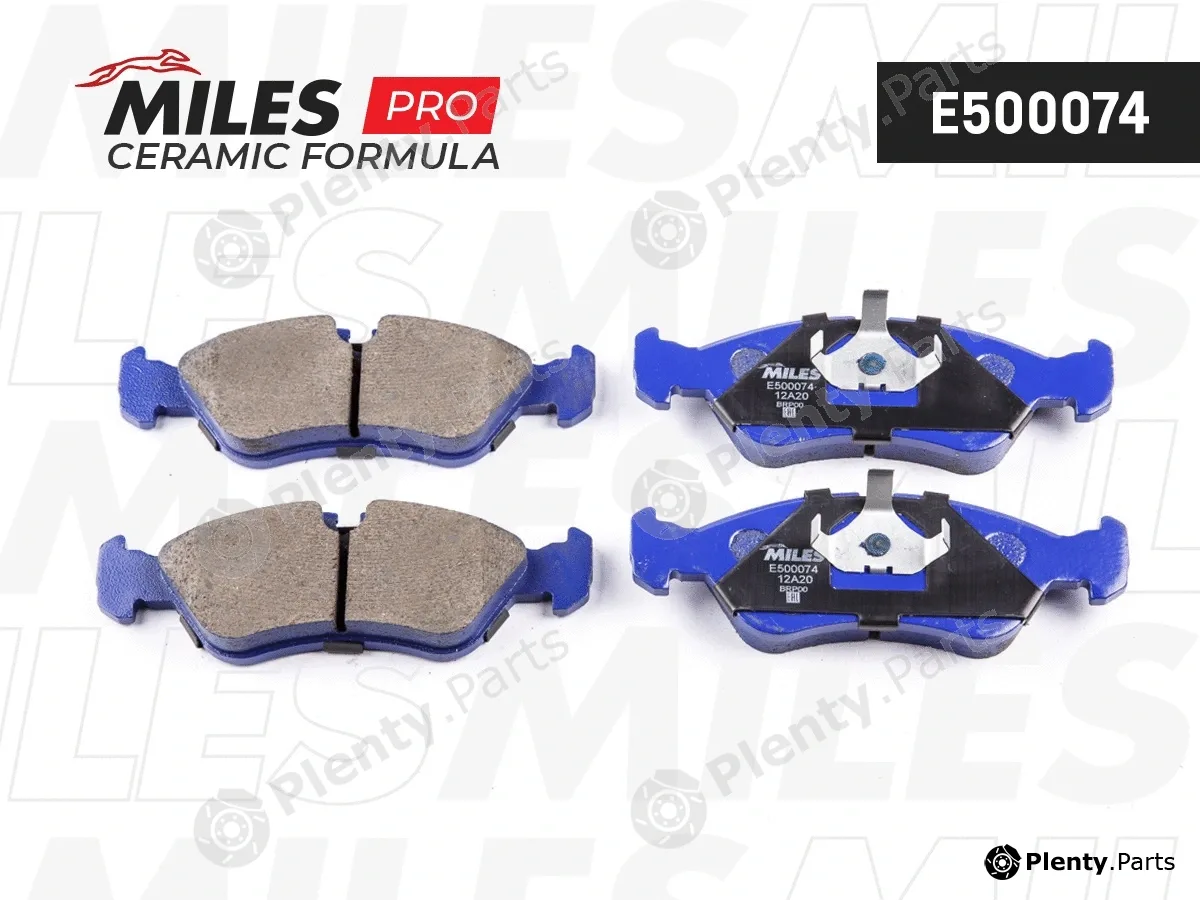 Miles E500074 — Brake Pad Set, disc brake