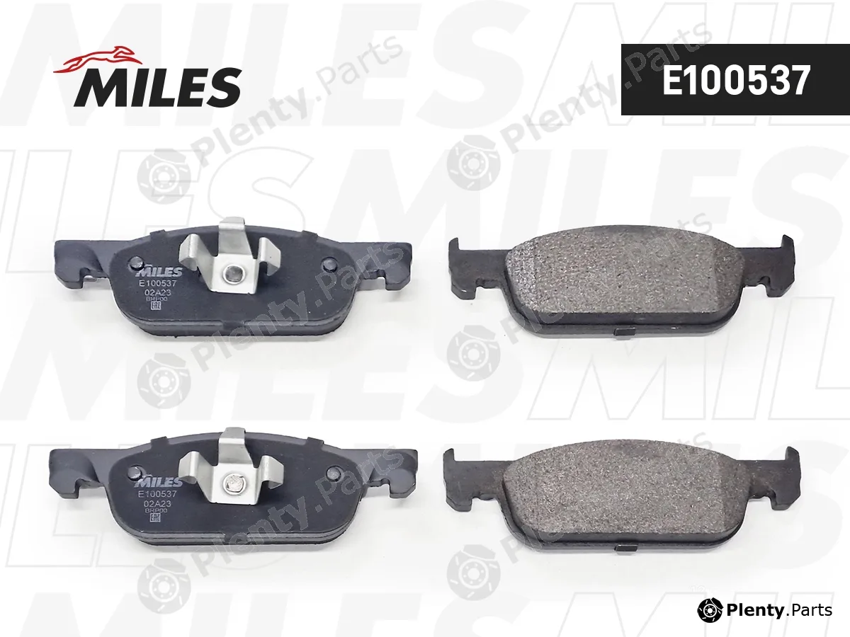 Miles E100537 — Brake Pad Set, disc brake