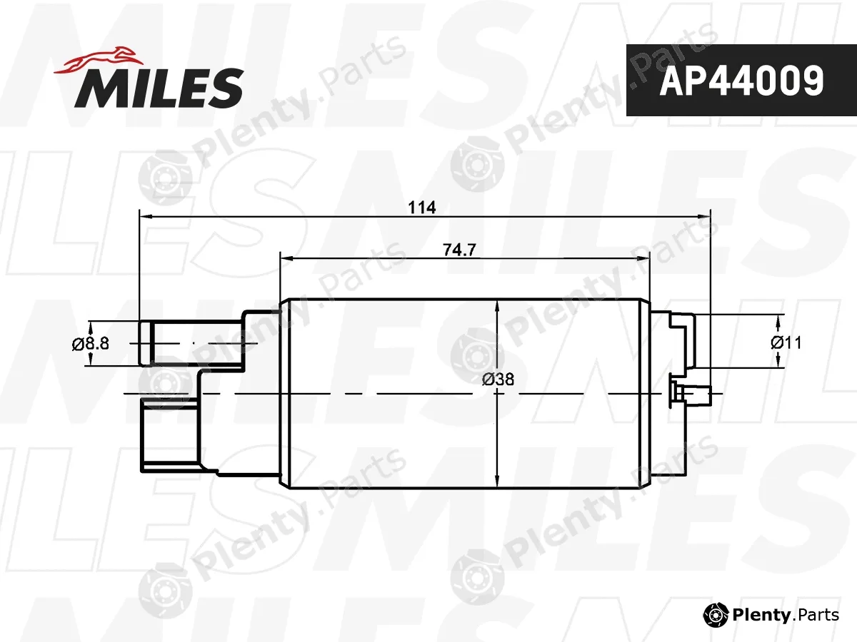 Miles AP44009 — Fuel Pump