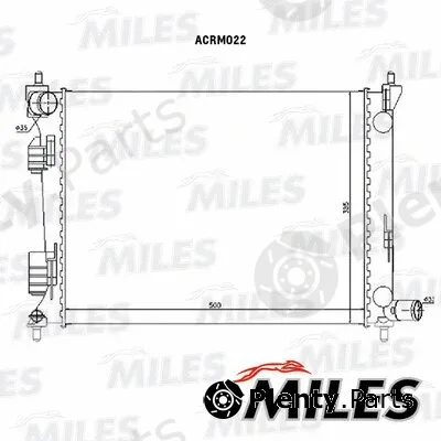 Miles ACRM022 — Radiator, engine cooling