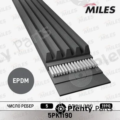 Miles 5PK1190 — V-Ribbed Belt