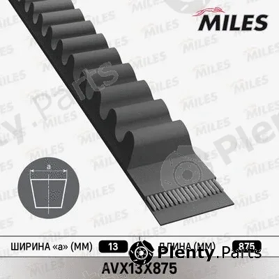 Miles AVX13X875 — V-Belt