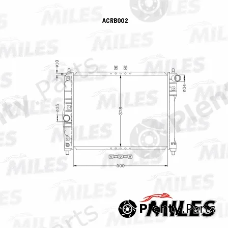 Miles ACRB002 — Radiator, engine cooling
