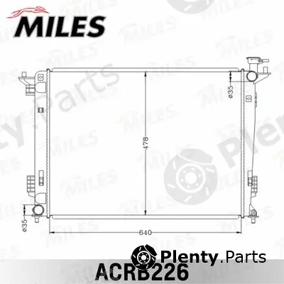 Miles ACRB226 — Radiator, engine cooling
