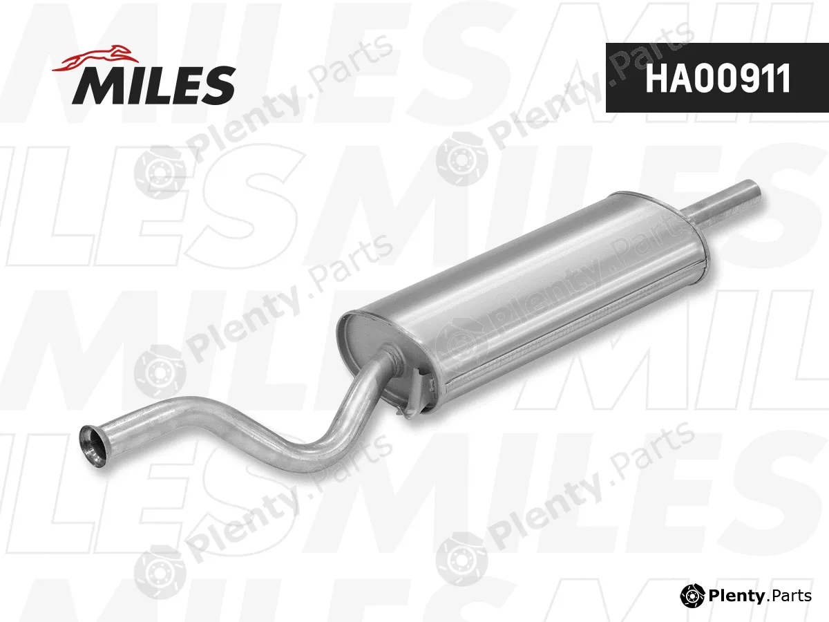 Miles HA00911 — Rear Muffler