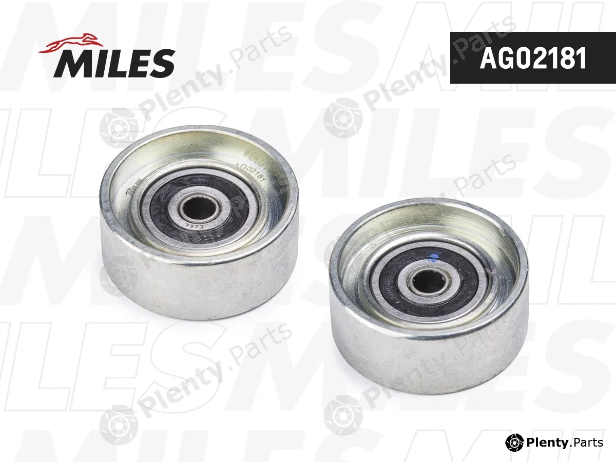 Miles AG02181 — Deflection/Guide Pulley, timing belt
