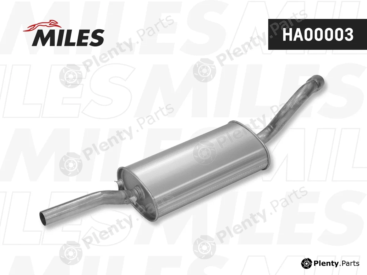 Miles HA00003 — Rear Muffler