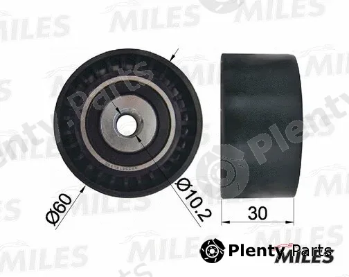 Miles AG02081 — Deflection/Guide Pulley, V-ribbed belt
