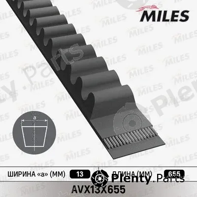 Miles AVX13X655 — V-Belt