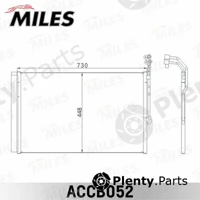 Miles ACCB052 — Condenser, air conditioning