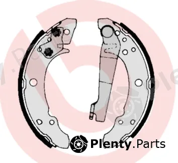 Brembo S85507 — Brake Shoe Set ESSENTIAL LINE