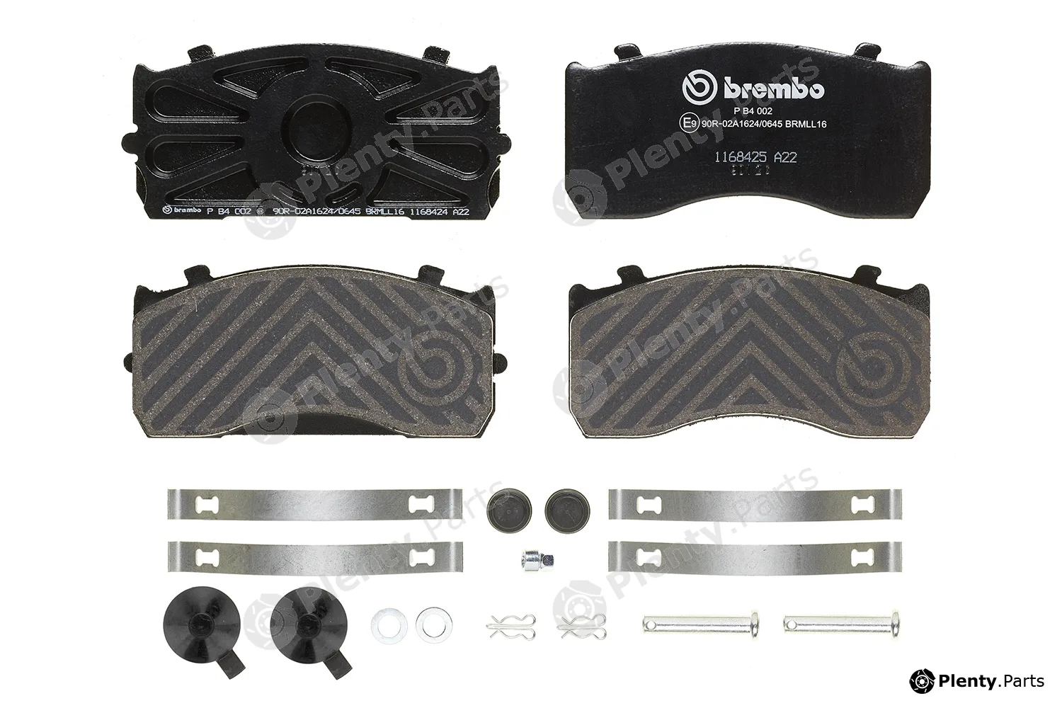 Brembo PB4002 — Brake Pad Set, disc brake PRIME LINE