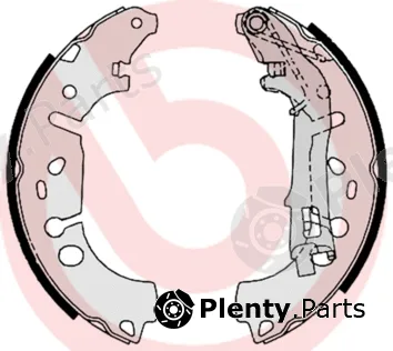 Brembo S23531 — Brake Shoe Set ESSENTIAL LINE