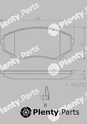 Brembo P49028N — Brake Pad Set, disc brake PRIME LINE - Ceramic