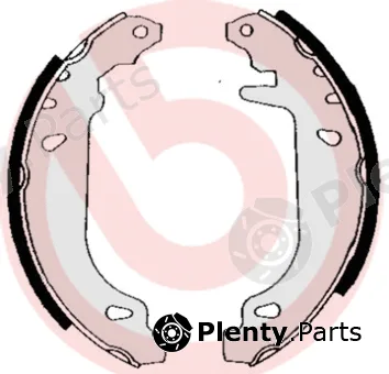 Brembo S68520 — Brake Shoe Set ESSENTIAL LINE