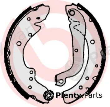 Brembo S23505 — Brake Shoe Set ESSENTIAL LINE