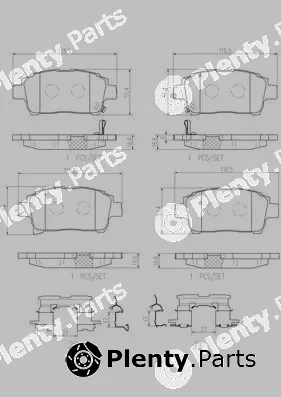 Brembo P83103N — Brake Pad Set, disc brake PRIME LINE - Ceramic