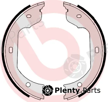Brembo S06511 — Brake Shoe Set, parking brake ESSENTIAL LINE
