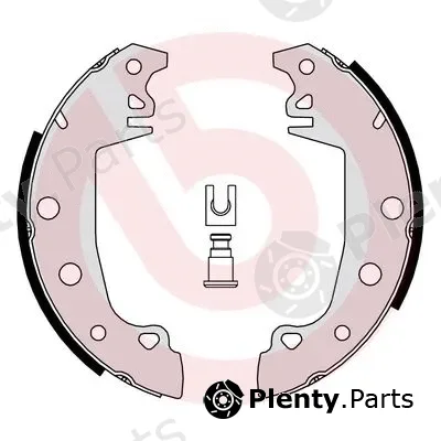 Brembo S68538 — Brake Shoe Set ESSENTIAL LINE